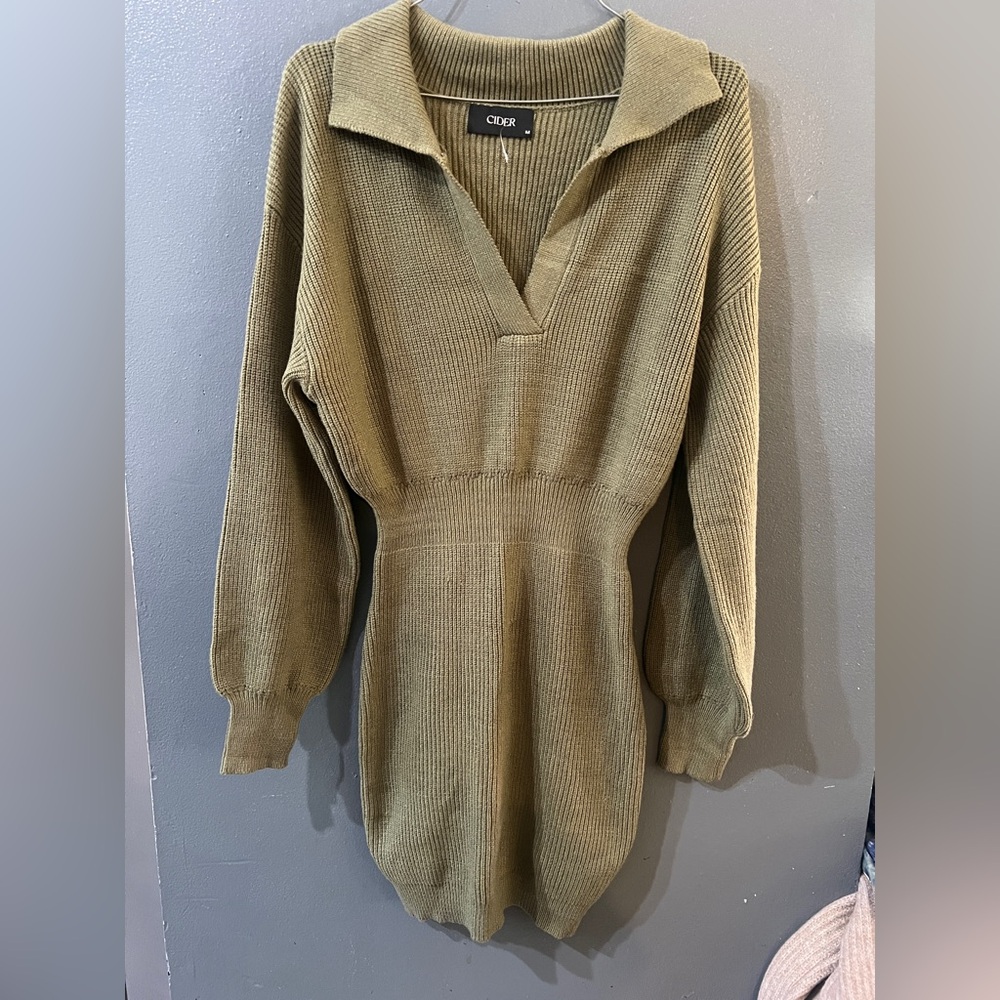 Cider polo sweater dress